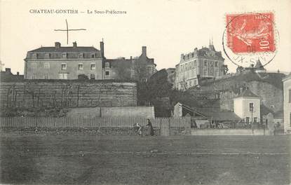 / CPA FRANCE 53 "Château Gontier, la sous Préfécture"