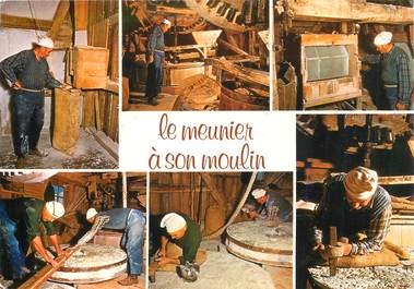 CPSM FRANCE 28 "Moulin de Saint Thomas, Bazoches en Dunois, le meunier"