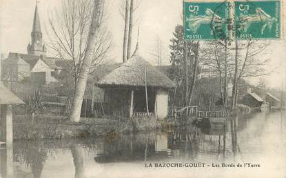 CPA FRANCE 28 "La Bazoche Gouet, les bords de l'Yerre"