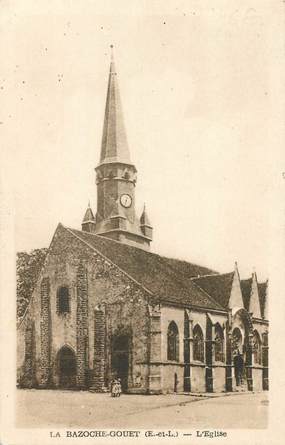 CPA FRANCE 28 "La Bazoche Gouet, l'Eglise "