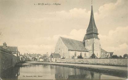 CPA FRANCE 28 "Bu, l'Eglise"