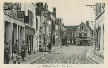 CPA FRANCE 28 "Bonneval, rue Hérisson"