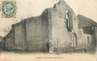 CPA FRANCE 28 "Brou, la Chapelle Saint Romain"