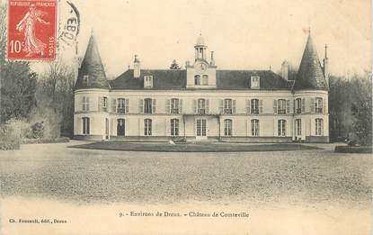 CPA FRANCE 28 "Env de Dreux, Chateau de Comteville"