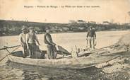 24 Dordogne CPA FRANCE 24 "Bergerac, Pêcherie du Barage, la pêche aux aloses et aux saumons"