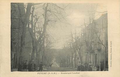 CPA FRANCE 13 "Fuveau, bld Louvet"