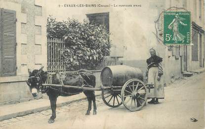 CPA FRANCE 23 "Evaux les Bains, la porteuse d'eau"