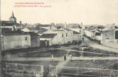 CPA FRANCE 79 "Argenton L'Eglise, vue générale"