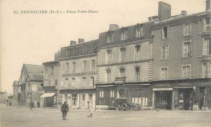 / CPA FRANCE 79 "Bressuire, place Notre Dame"