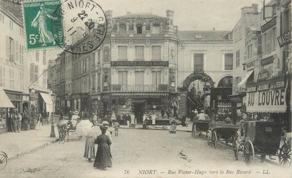 / CPA FRANCE 79 "Niort, rue Victor Hugo"