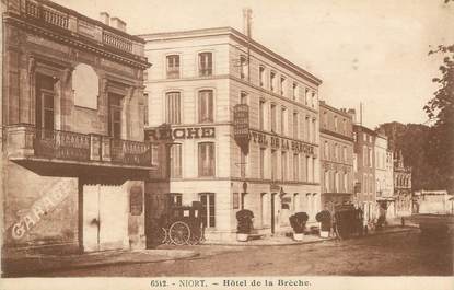 / CPA FRANCE 79 "Niort, hôtel de la Brèche"