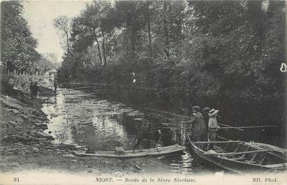 / CPA FRANCE 79 "Niort, bords de la Sèvre Niortaise"