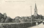 79 Deux SÈvre / CPA FRANCE 79 "Rom, l'église et le château de la Rigaudière"