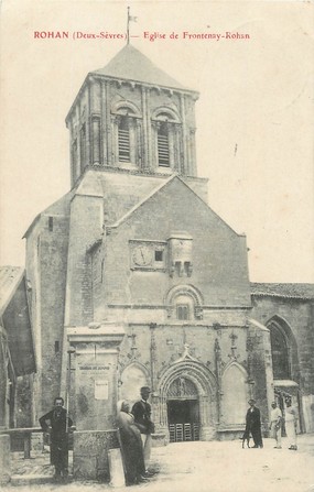 / CPA FRANCE 79 "Rohan, église de Frontenay Rohan"