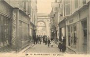 79 Deux SÈvre / CPA FRANCE 79 "Saint Maixent, rue Châlons"