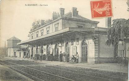 / CPA FRANCE 79 "Saint Maixent, la gare"