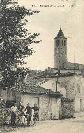 / CPA FRANCE 79 "Souché, l'église"