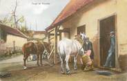 80 Somme / CPA FRANCE 80 "Forge en Picardie"