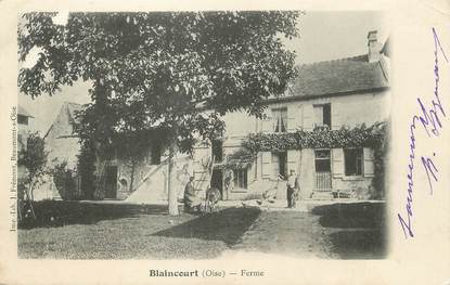 / CPA FRANCE 80 "Blaincourt, ferme"