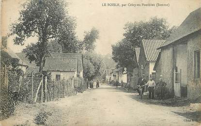 / CPA FRANCE 80 "Le Boisle, par Crécy en Ponthieu"