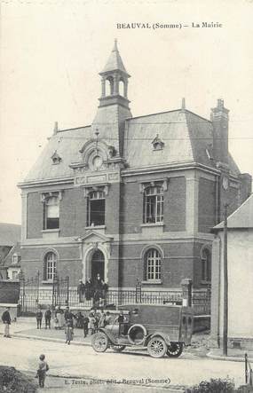 / CPA FRANCE 80 "Beauval, la mairie"