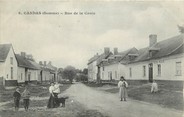80 Somme / CPA FRANCE 80 "Candas, rue de la Croix"