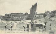 80 Somme / CPA FRANCE 80 "Onival sur mer, la plage à marée basse"