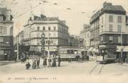 80 Somme / CPA FRANCE 80 "Amiens, la place Gambetta" / TRAMWAY