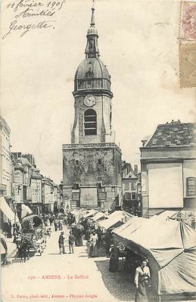 / CPA FRANCE 80 "Amiens, le beffroi "