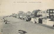80 Somme / CPA FRANCE 80 "Cayeux sur Mer, les cabines et la plage"