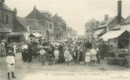 80 Somme / CPA FRANCE 80 "Cayeux sur Mer, la place du marché"