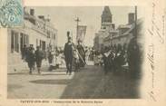 80 Somme / CPA FRANCE 80 "Cayeux sur Mer, inauguration de la nouvelle église"