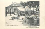 80 Somme / CPA FRANCE 80 "Le Crotoy, un coin du marché"