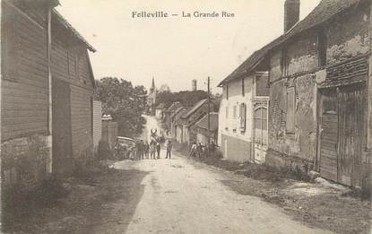 / CPA FRANCE 80 "Folleville, la grande rue"