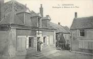 80 Somme / CPA FRANCE 80 "Longueval, boulangerie et maisons de la place"