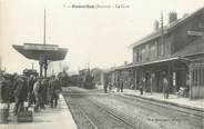 80 Somme / CPA FRANCE 80 "Gamaches, la gare"