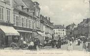 80 Somme / CPA FRANCE 80 "Doullens, le marché aux légumes"