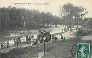 80 Somme / CPA FRANCE 80 "Fort Mahon plage, le tramway aux sapins"