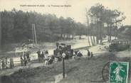 80 Somme / CPA FRANCE 80 "Fort Mahon plage, le tramway aux sapins"