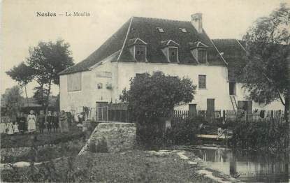 / CPA FRANCE 80 "Nesle, le moulin"