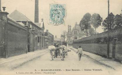 / CPA FRANCE 80 "Marcelcave rue neuve"