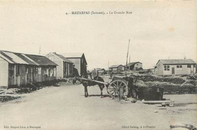 / CPA FRANCE 80 "Maurepas, la grande rue"