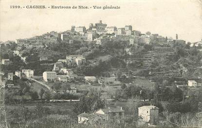 CPA FRANCE 06 "Cagnes, environ de Nice, vue générale"