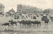 80 Somme / CPA FRANCE 80 "Mers, sur la plage" / CHEVRE