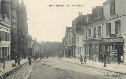 / CPA FRANCE 80 "Montdidier, rue Parmentier"