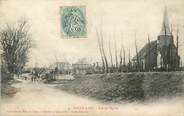80 Somme / CPA FRANCE 80 "Sailly le Sec, rue de l'église"