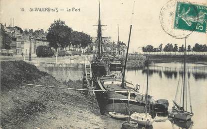 / CPA FRANCE 80 "Saint Valéry sur Somme, le port"