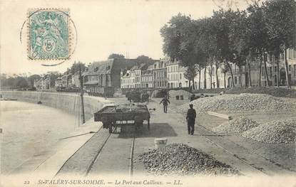 / CPA FRANCE 80 "Saint Valéry sur Somme, le port aux cailloux"