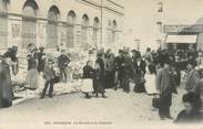 25 Doub CPA FRANCE 25 "Besançon, le marché à la vaisselle"