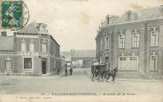 80 Somme / CPA FRANCE 80 "Villers Bretonneux, av de la gare"